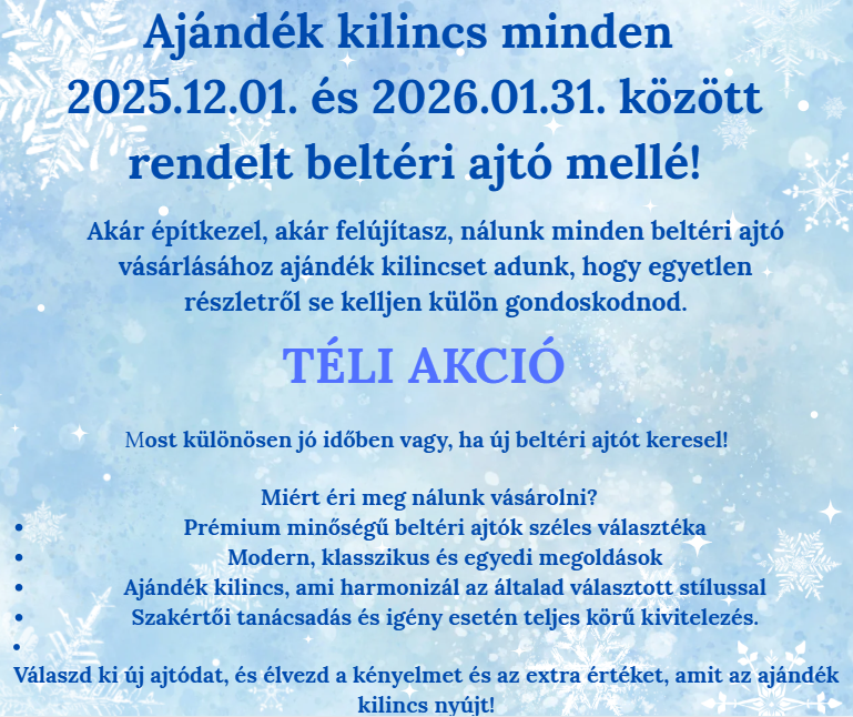 Téli akció - 2025