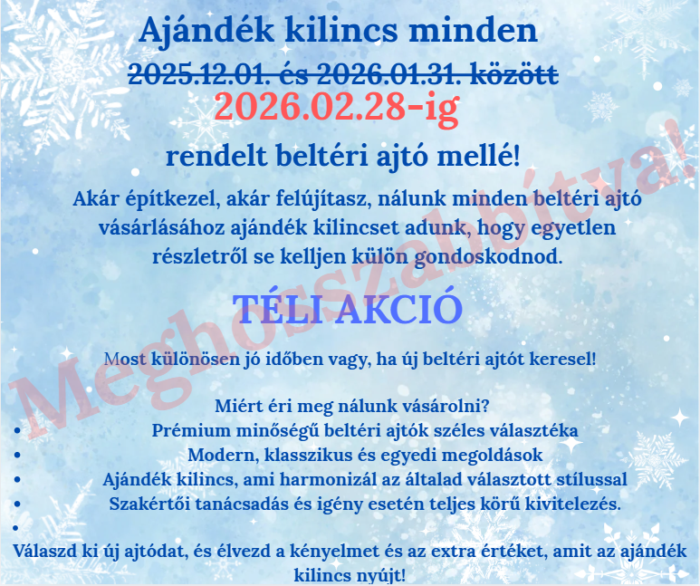 Téli akció - 2025-2026